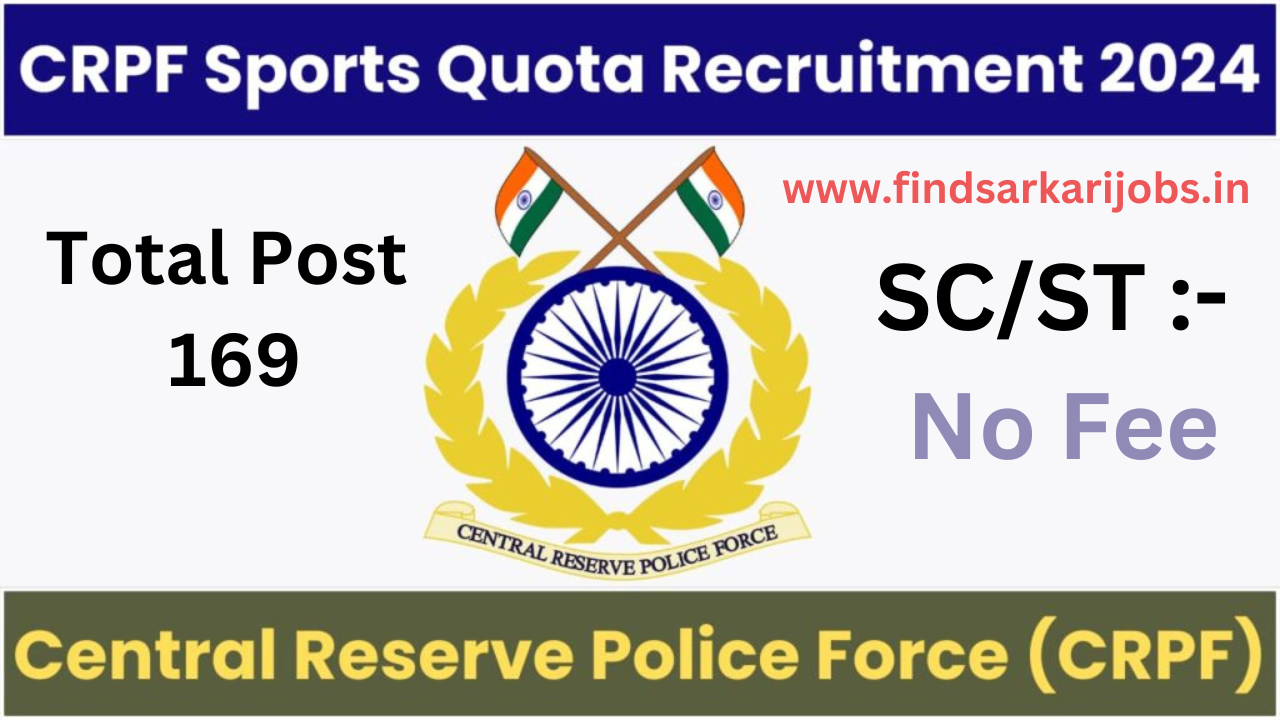 You are currently viewing CRPF Recruitment 2024